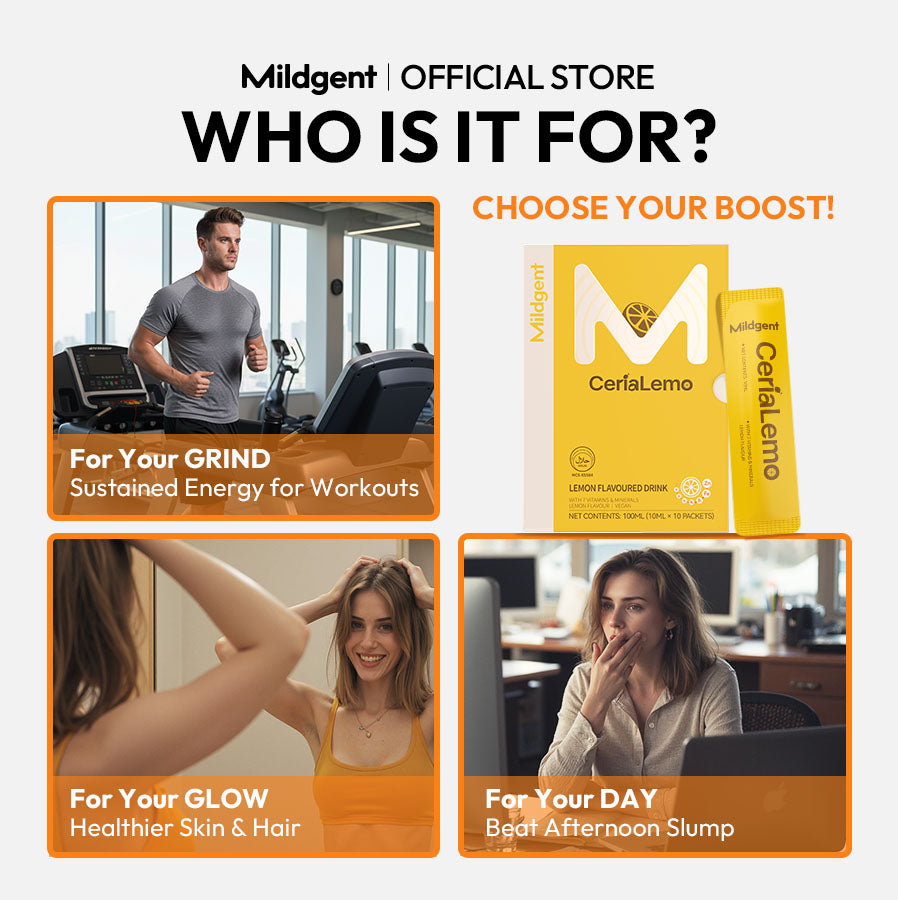 Mildgent Ceria Lemon