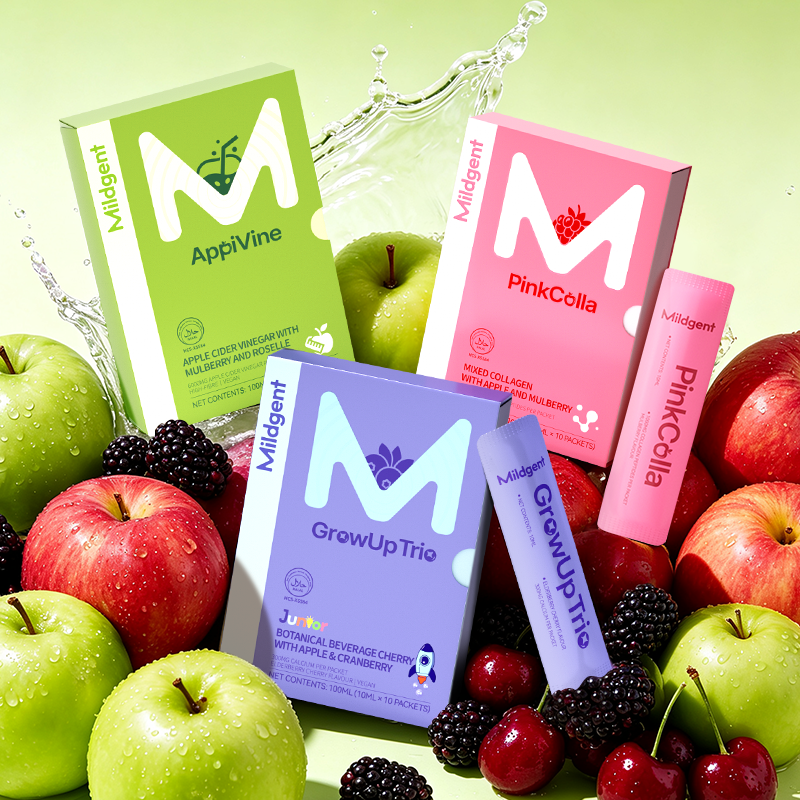 Mildgent ACV + CollaGlow + BerryBoost